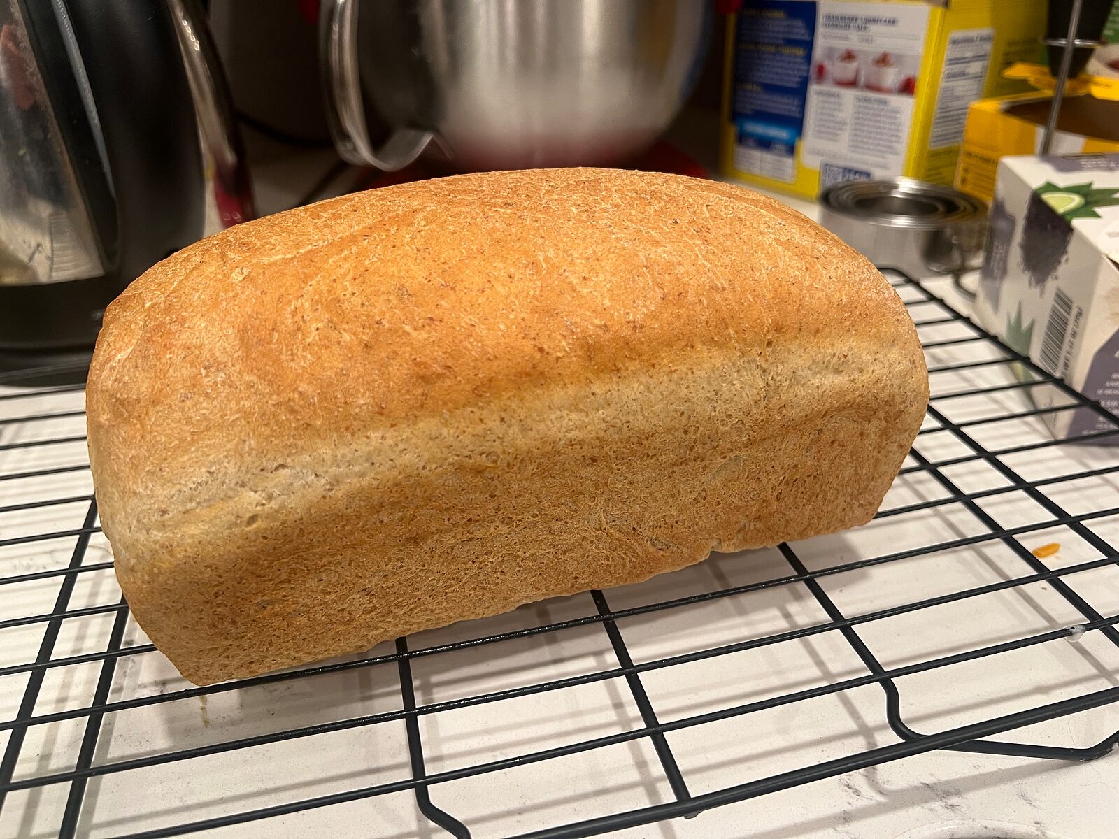 Tall Rye-Blend Pan Loaf